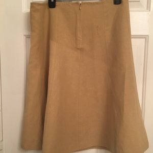 Tommy Bahama tan midi skirt size 10